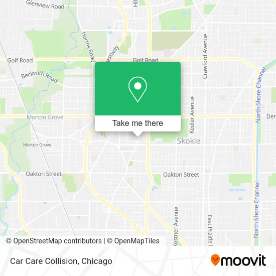 Car Care Collision map