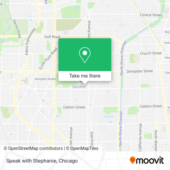 Speak with Stephanie map