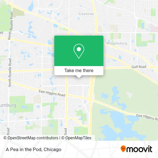 A Pea in the Pod map