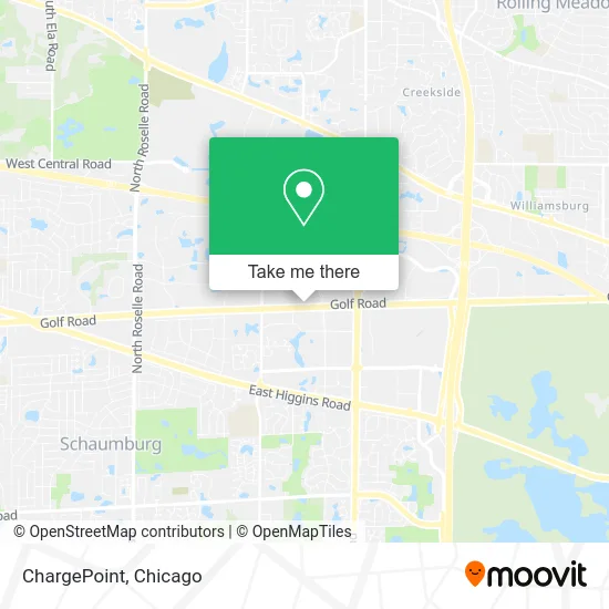 ChargePoint map