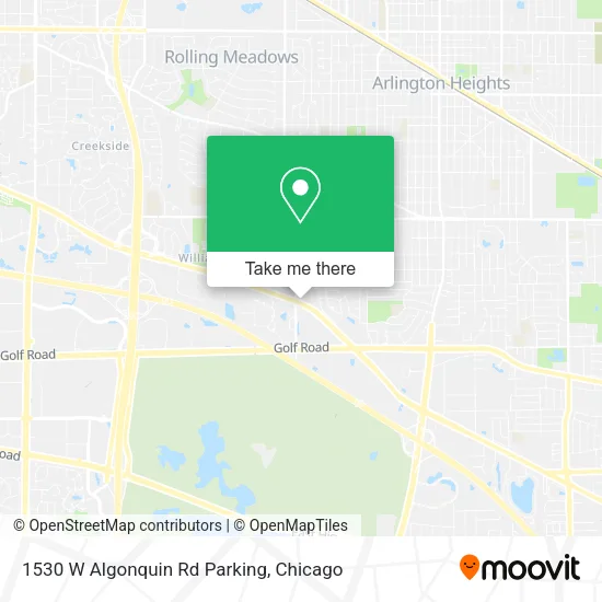1530 W Algonquin Rd Parking map