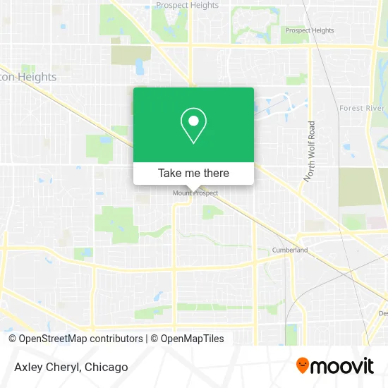 Axley Cheryl map