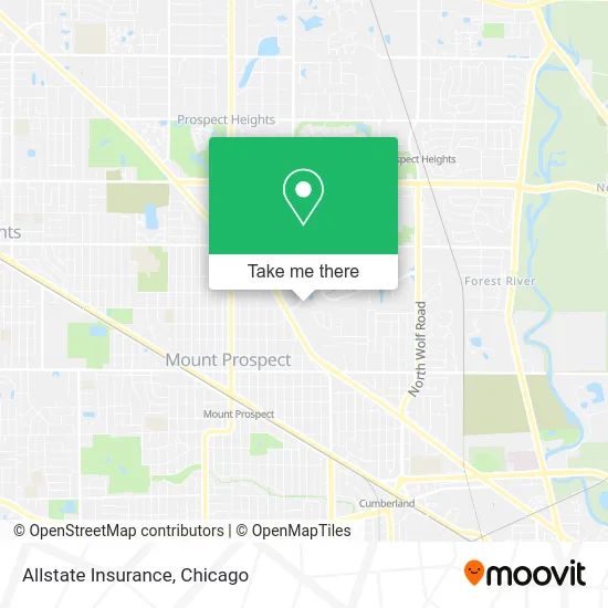 Allstate Insurance map