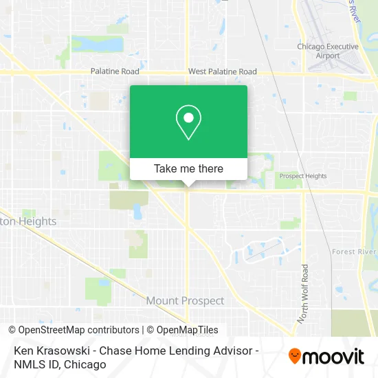 Ken Krasowski - Chase Home Lending Advisor - NMLS ID map