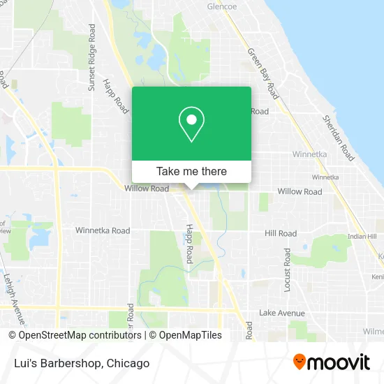 Lui's Barbershop map