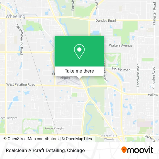 Mapa de Realclean Aircraft Detailing