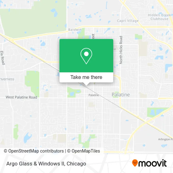 Argo Glass & Windows Il map