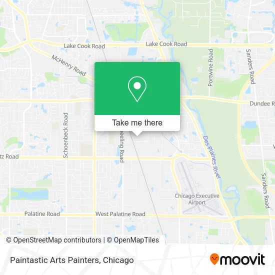 Mapa de Paintastic Arts Painters