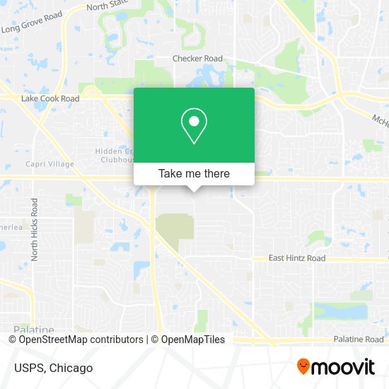 USPS map