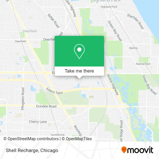 Shell Recharge map