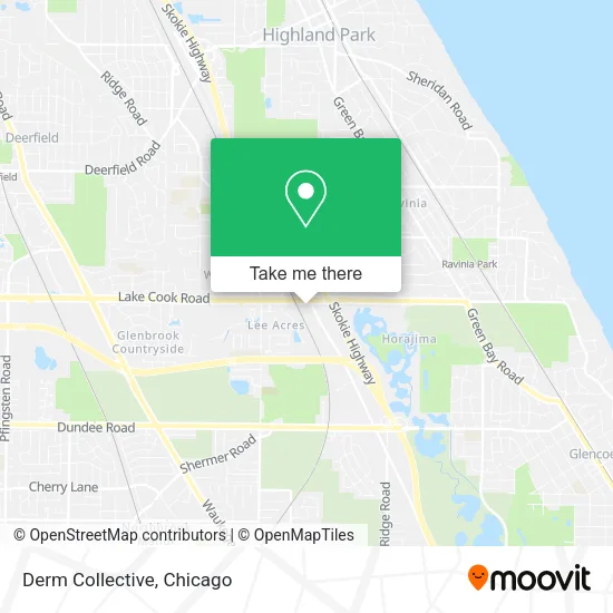 Derm Collective map