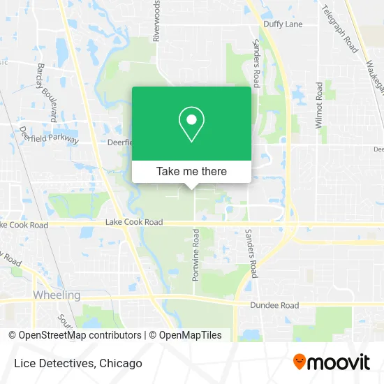 Lice Detectives map