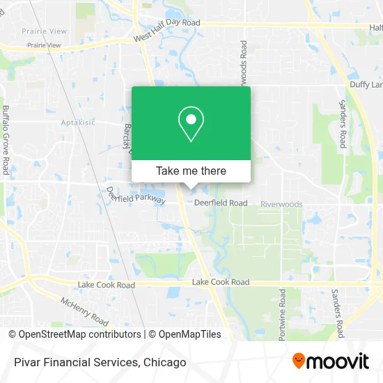 Pivar Financial Services map