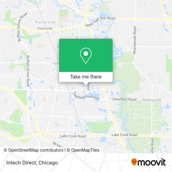 Intech Direct map