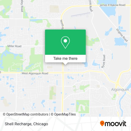 Shell Recharge map