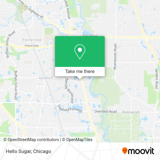 Mapa de Hello Sugar