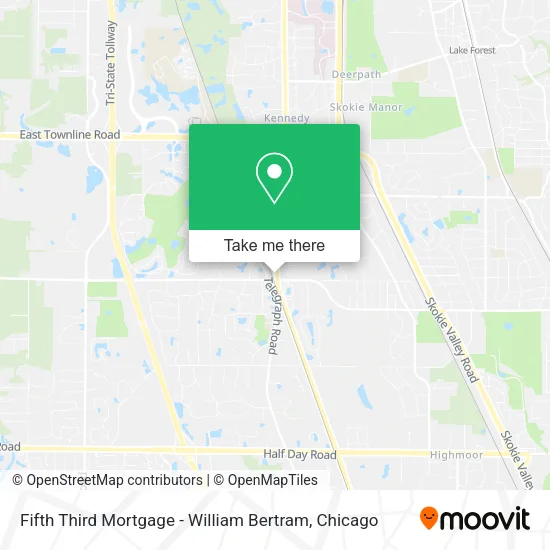 Fifth Third Mortgage - William Bertram map