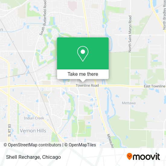 Shell Recharge map