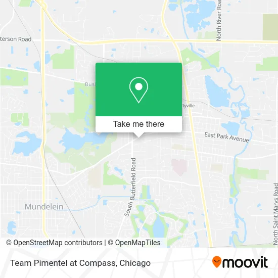 Team Pimentel at Compass map