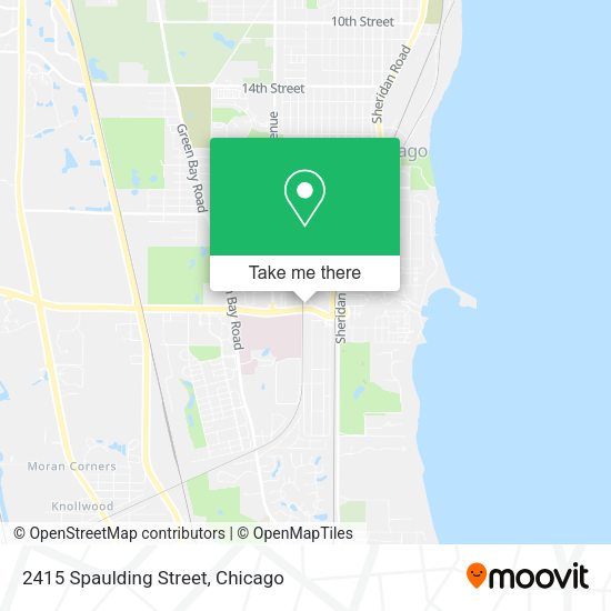 2415 Spaulding Street map