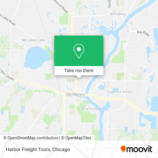 Harbor Freight Tools map