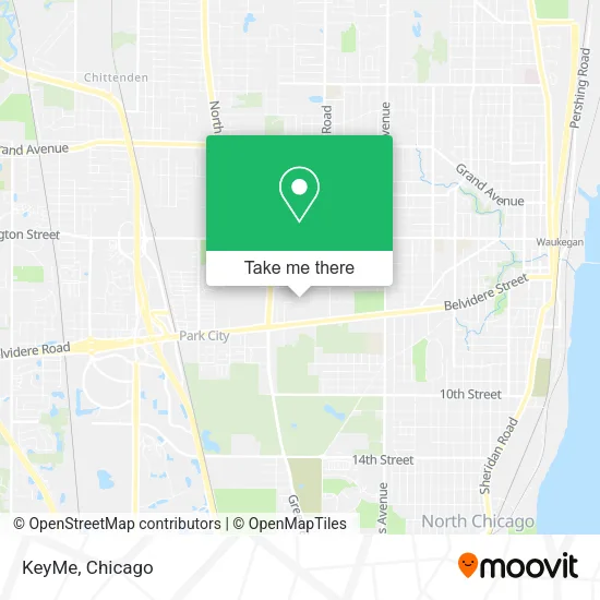 Mapa de KeyMe