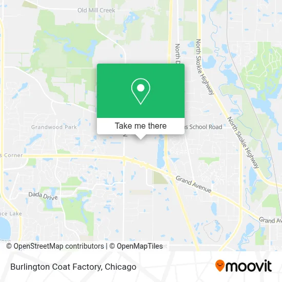 Burlington Coat Factory map