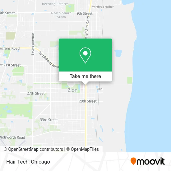 Hair Tech map