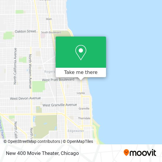 Mapa de New 400 Movie Theater