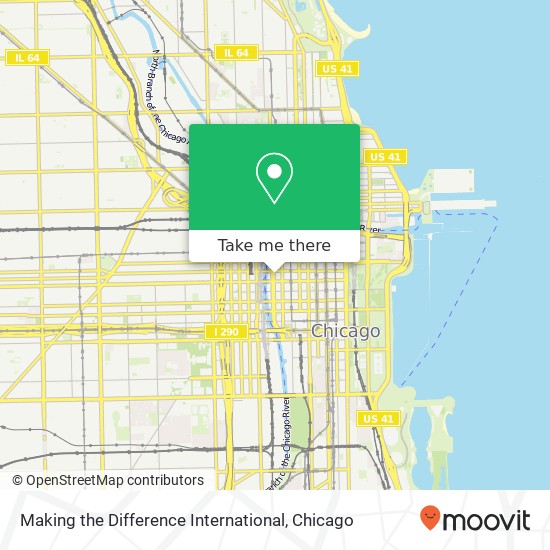 Making the Difference International map