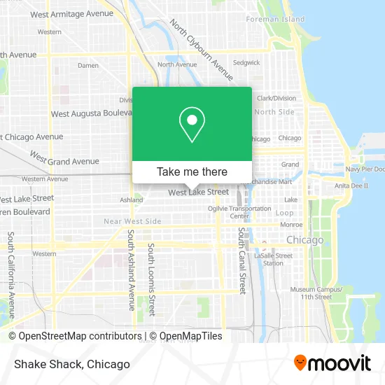 Shake Shack map
