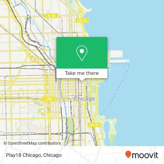 Play18 Chicago map