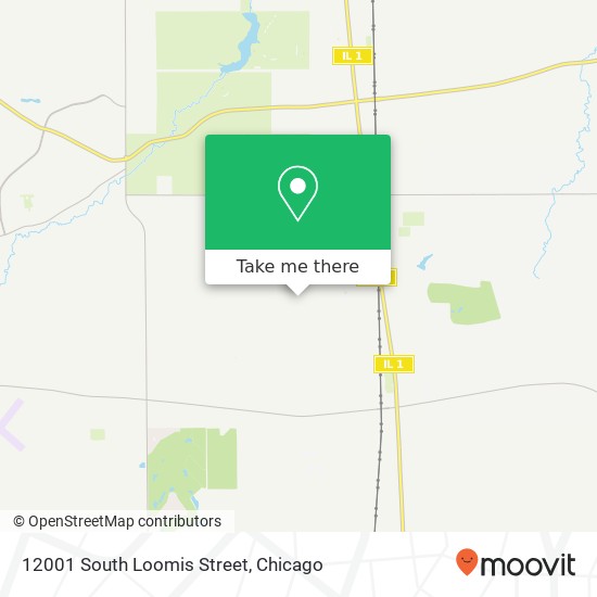 12001 South Loomis Street map