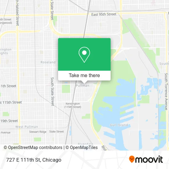Mapa de 727 E 111th St