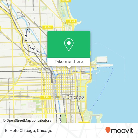 Mapa de El Hefe Chicago