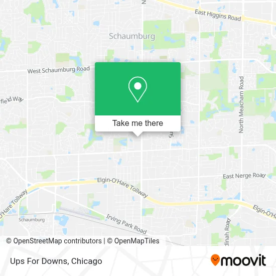 Ups For Downs map