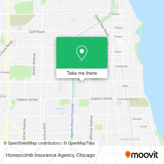 Honeycomb Insurance Agency map