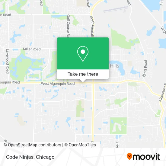 Code Ninjas map