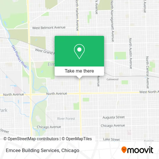 Emcee Building Services map