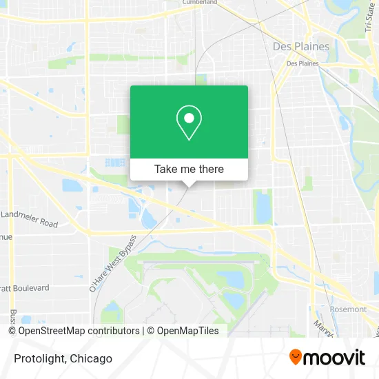 Protolight map