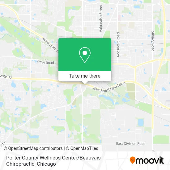 Porter County Wellness Center / Beauvais Chiropractic map