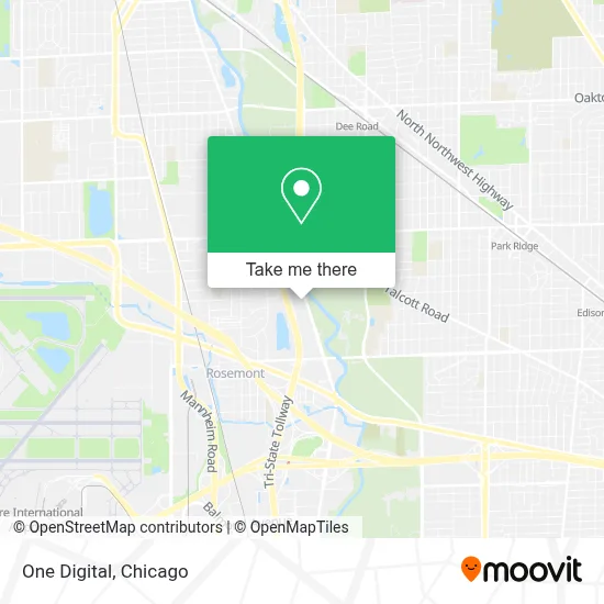 One Digital map