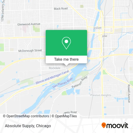 Absolute Supply map