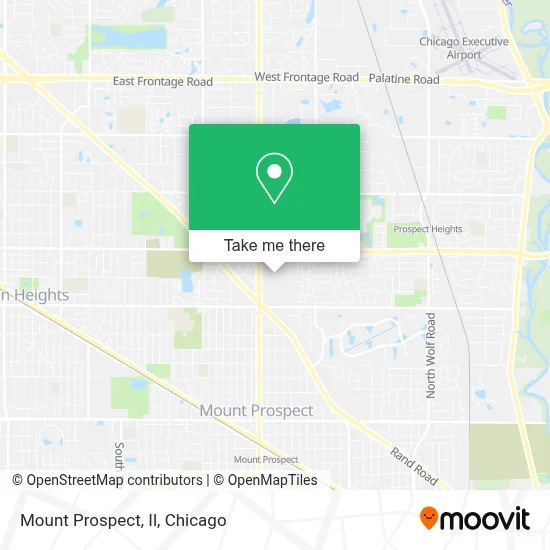 Mount Prospect, Il map