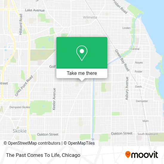 The Past Comes To Life map