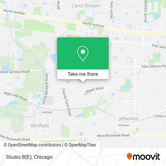 Studio B(E) map