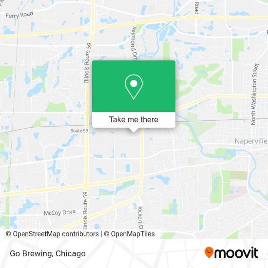 Go Brewing map
