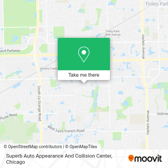 Superb Auto Appearance And Collision Center map