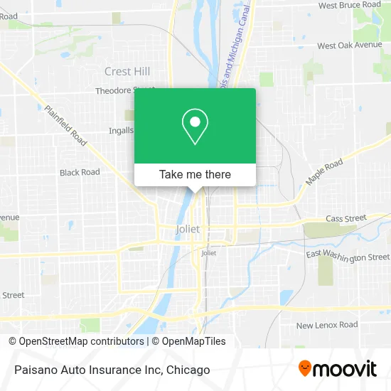 Paisano Auto Insurance Inc map