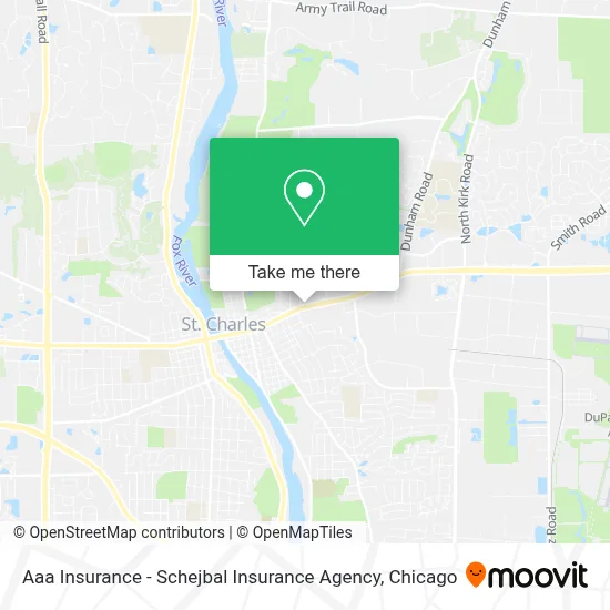 Aaa Insurance - Schejbal Insurance Agency map